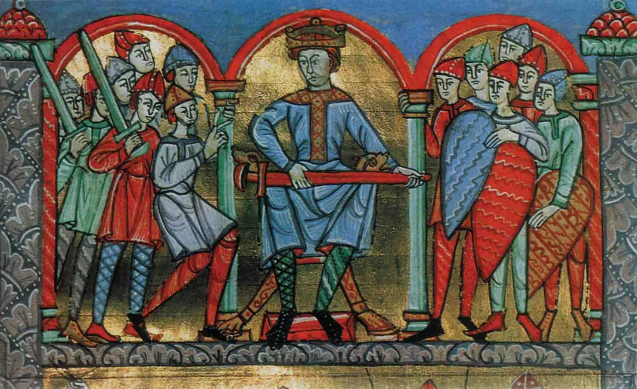 średniowieczne wzorce rycerz władca święty