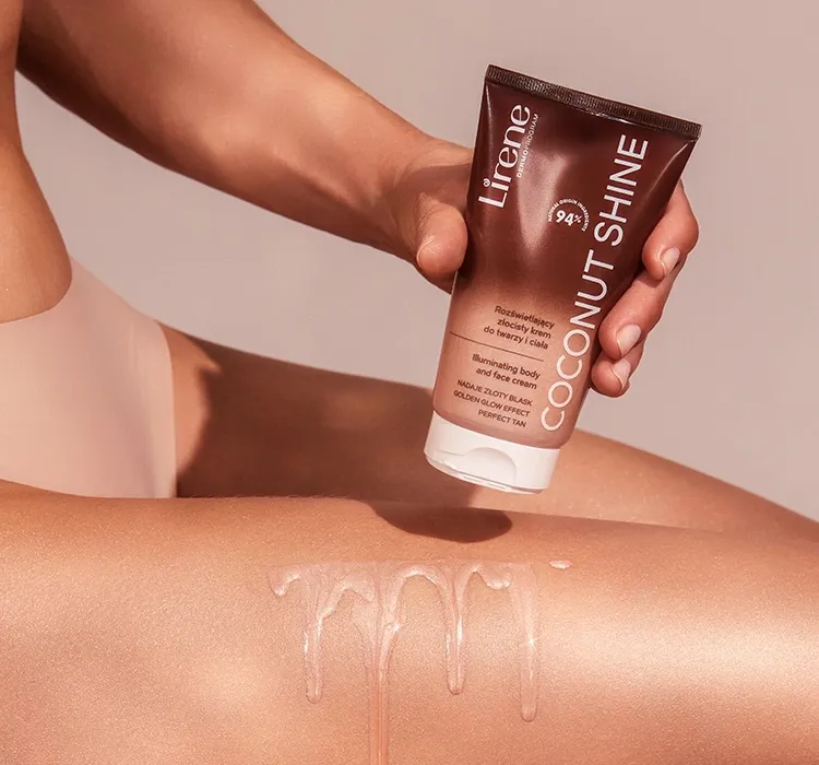 Lirene Coconut Shine balsam rozświetlający opakowanie