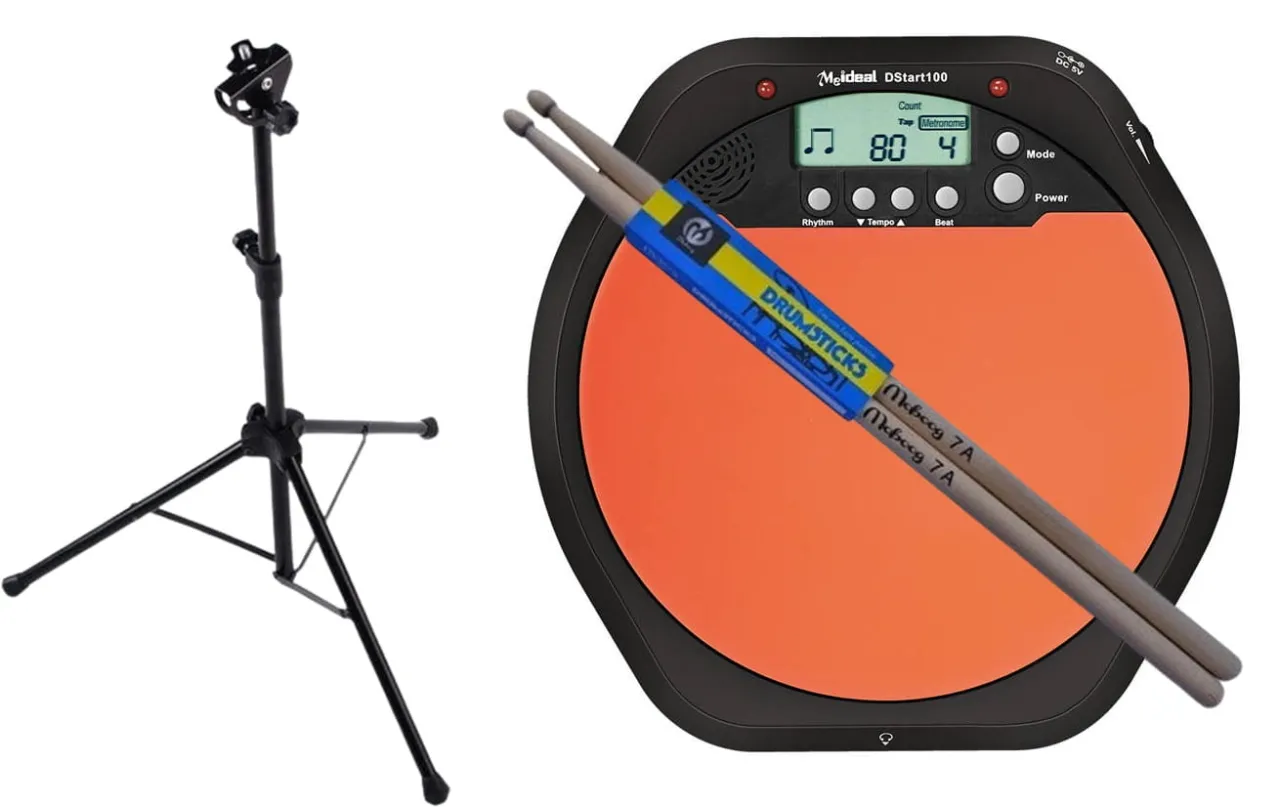 sprzęt perkusyjny dla początkujących pad pałki