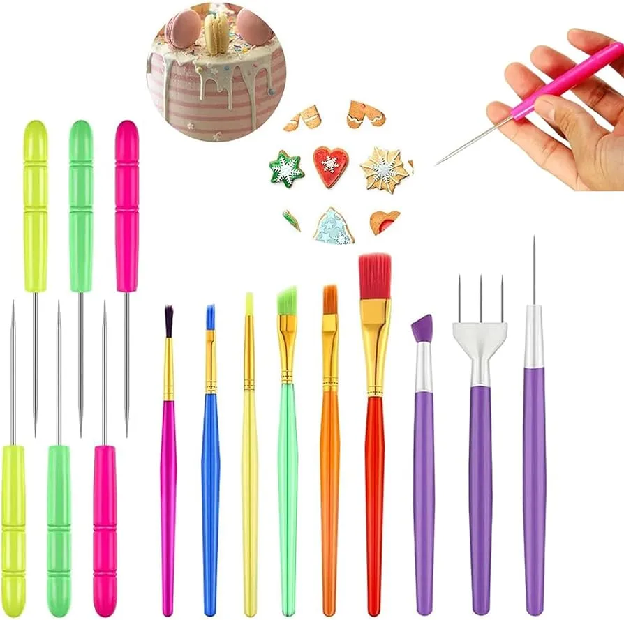 podstawowe narzędzia do dekorowania ciastek