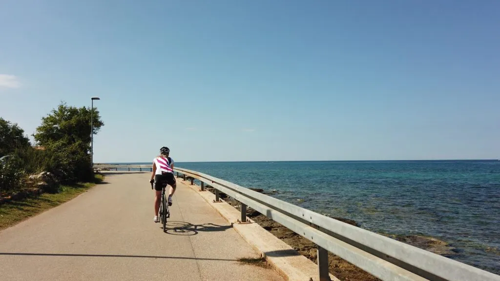 Rowerem po Istrii winnice miasteczka