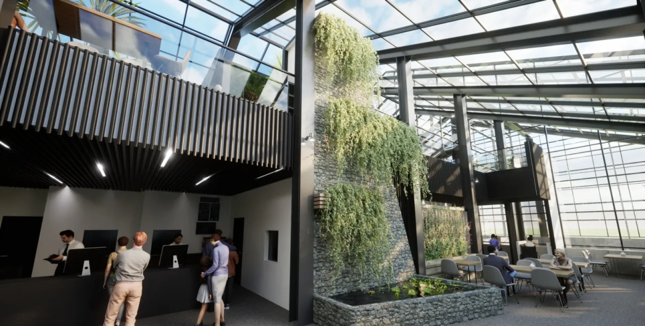 Palmiarnia Poznańska wnętrze