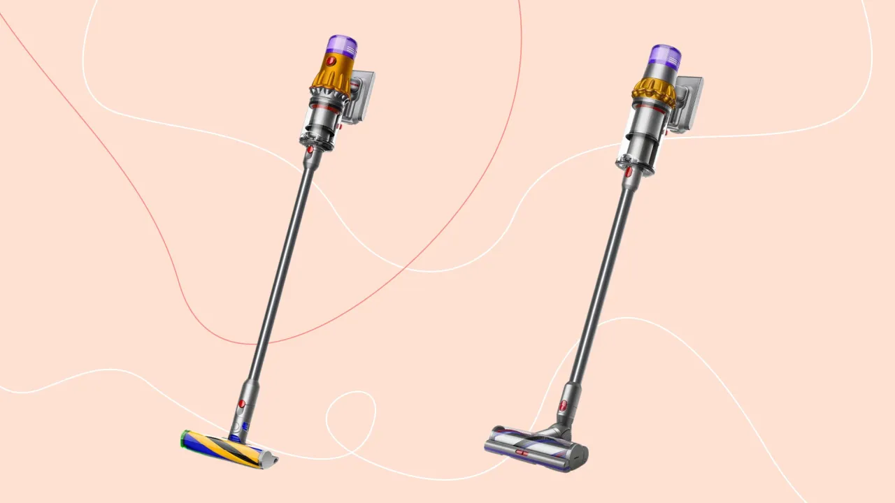 Dyson V12 vs V15 suction power comparison