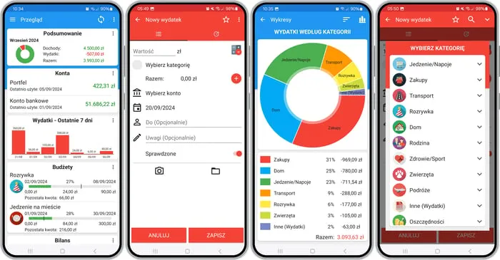 Osoba analizująca domowy budżet i oferty pożyczek online