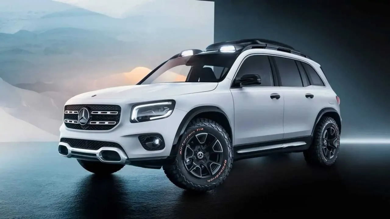 Mercedes GLB pakiet off-road