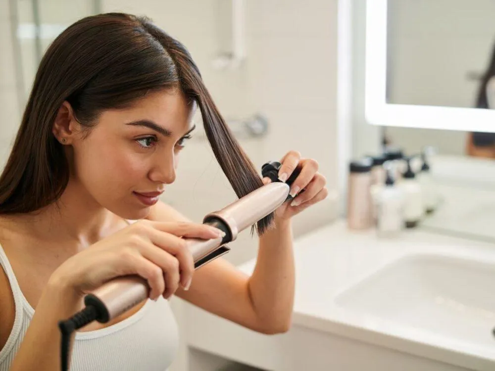 technika s kształtna prostownicą