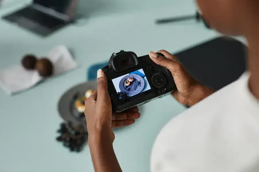 system autofocus śledzenie oka