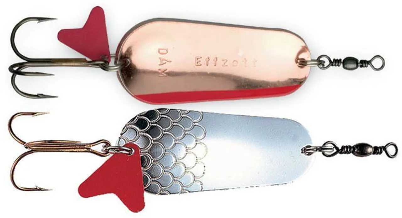 Zestaw metalowych przynęt na szczupaka dla początkującego wędkarza
