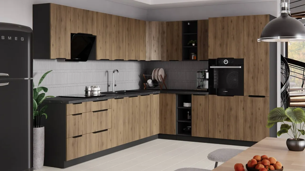 Por&oacute;wnanie szafki cargo i p&oacute;łek kuchennych