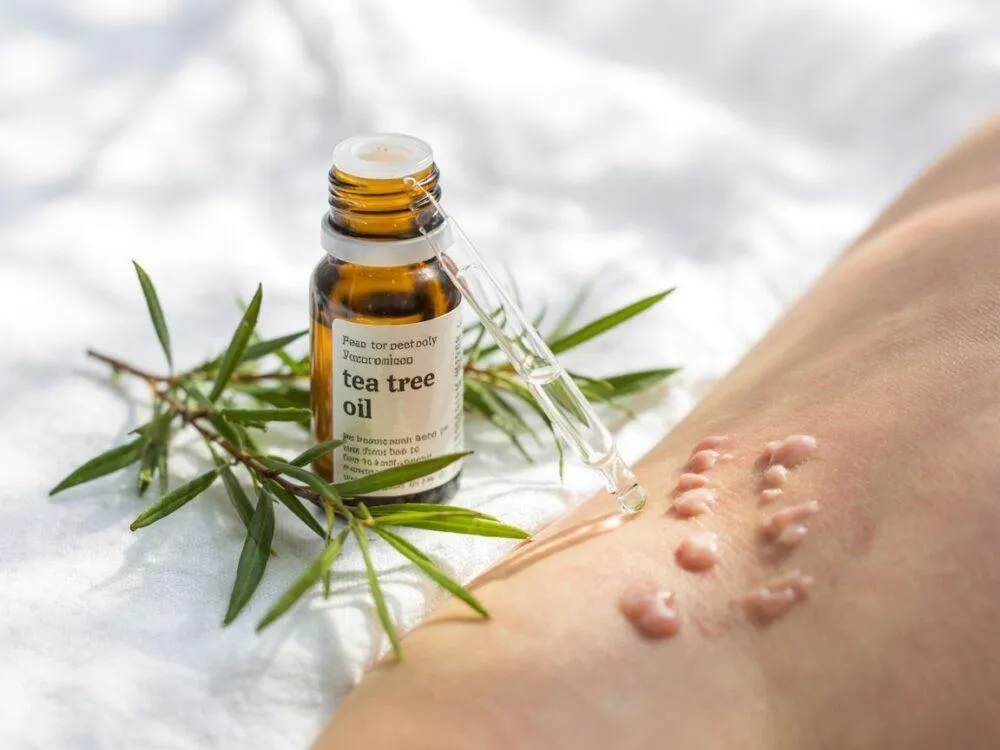 domowe sposoby na pryszcze olejek herbaciany glinka