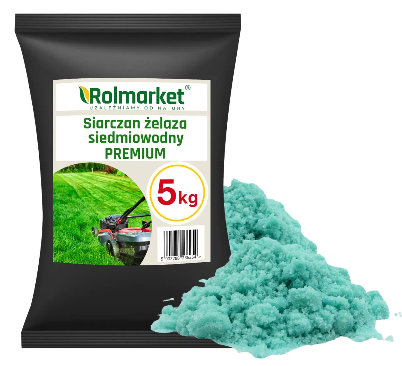 naw&oacute;z z siarczanem żelaza na mech