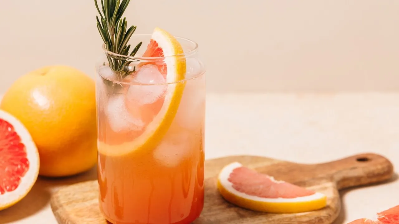 drink z grejpfrutem orzeźwienie