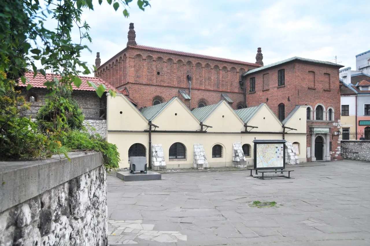 Kazimierz Kraków synagogi ulica Szeroka