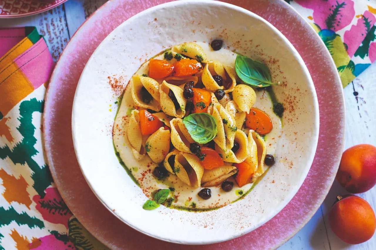 pasta vegetariana vegana colorata