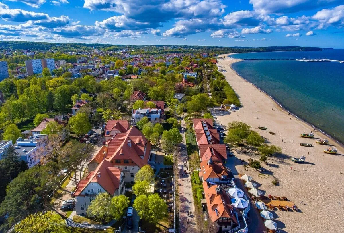 Sopot Karlikowo ulica Turystyczna og&oacute;lny widok