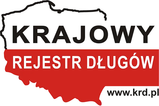 Krajowy Rejestr Długów logo i koncept