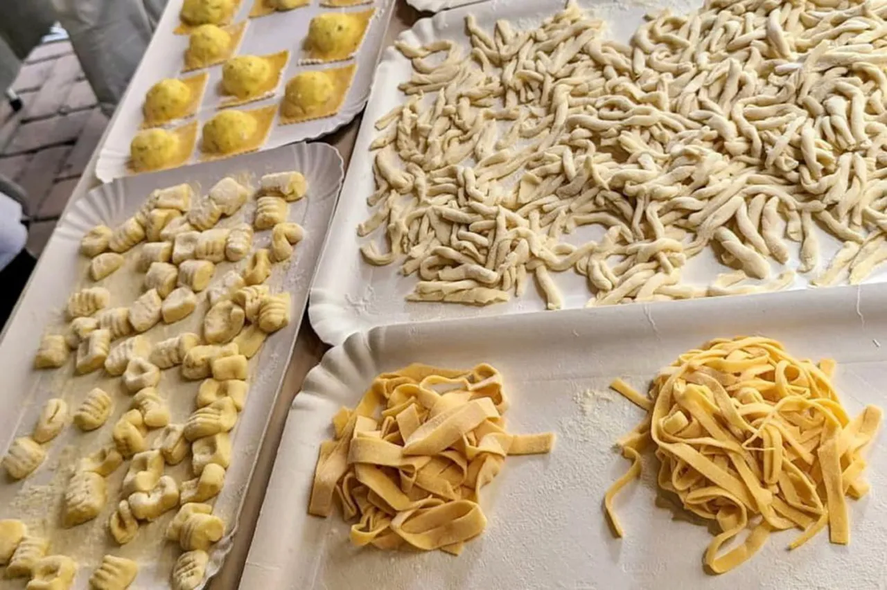 Assortiment de pâtes fraîches faites maison Au Mille Pâtes