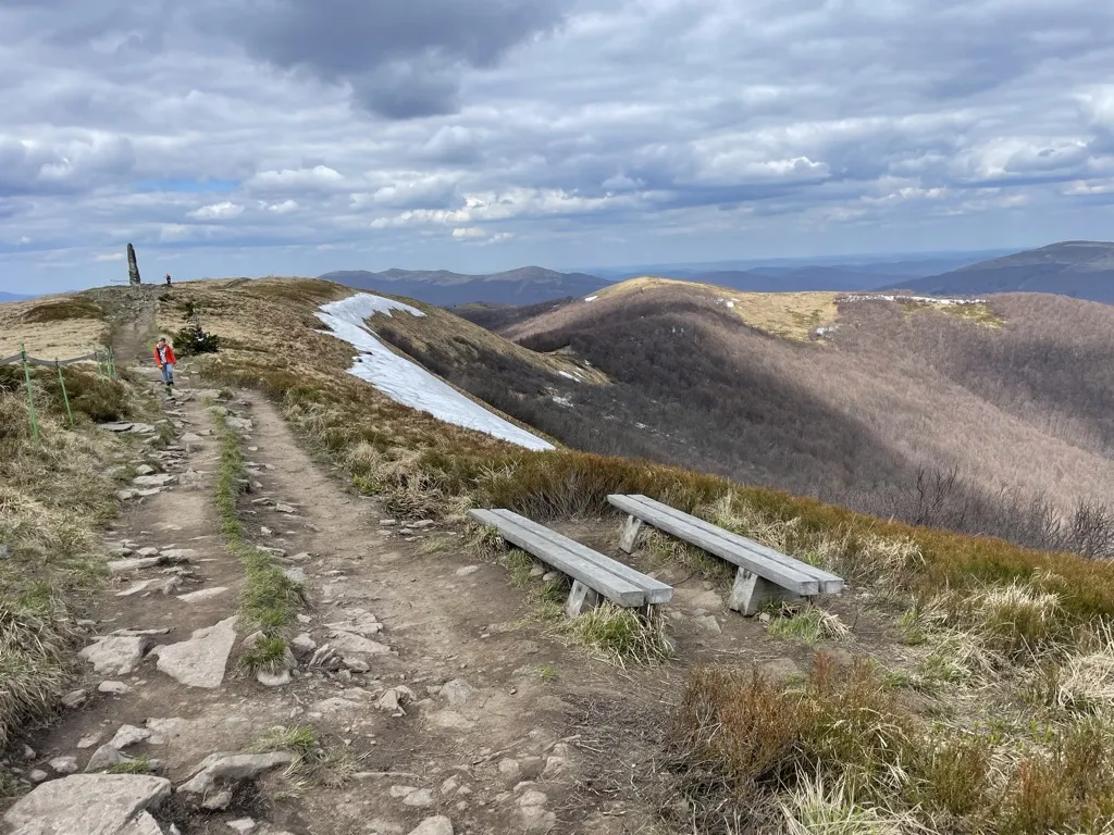 Widok z Małej Rawki Bieszczady