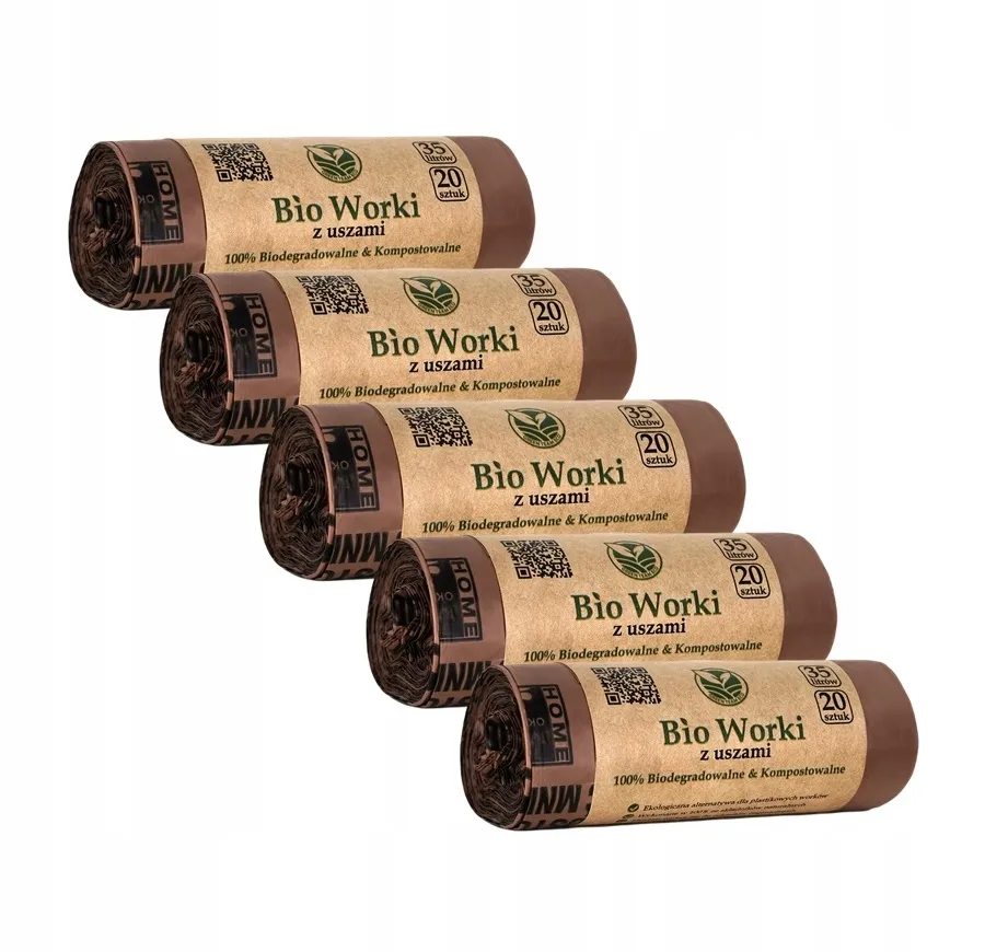 worki kompostowalne na odpady bio z certyfikatem