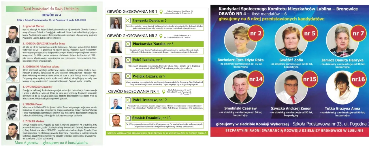 kampania wyborcza radny osiedla lokalne działania