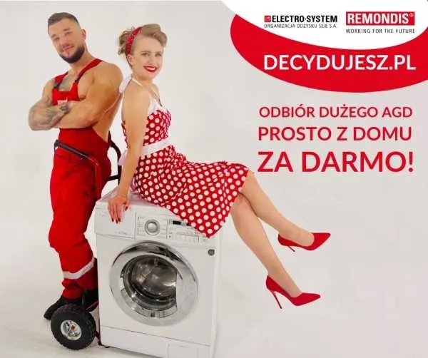 bezpłatny odbiór dużego AGD z domu