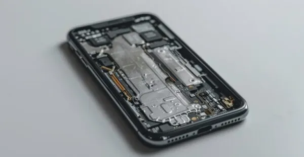 spuchnięta bateria iphone