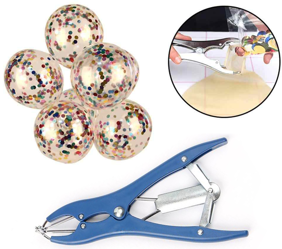 akcesoria do balonów z konfetti