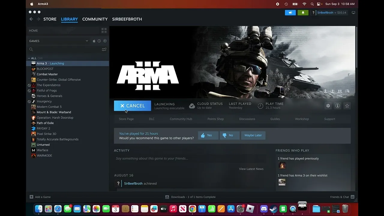 Arma 3 macOS mody instalacja