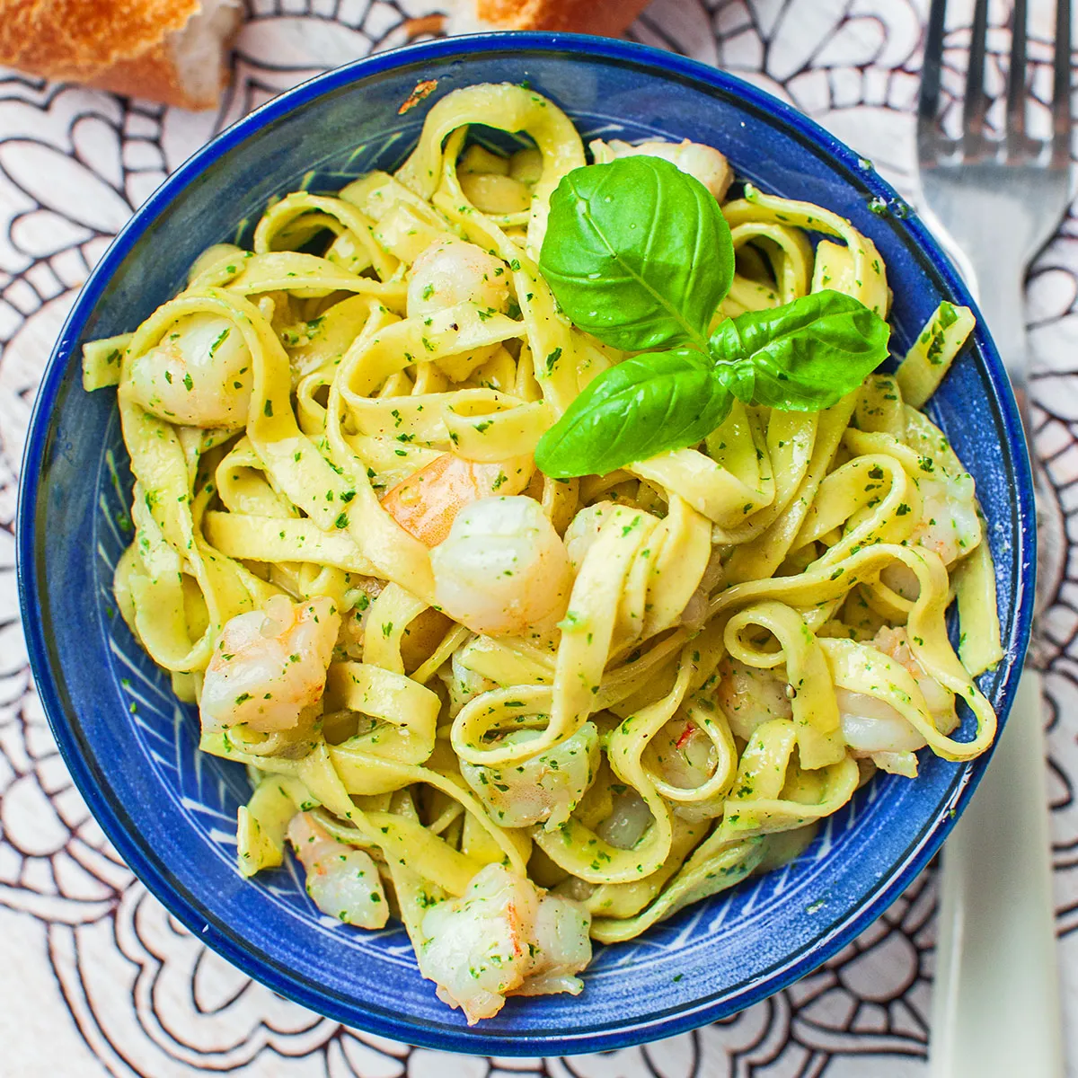 Zdjęcie Spaghetti z krewetkami Kwestia Smaku - Pyszne przepisy i porady
