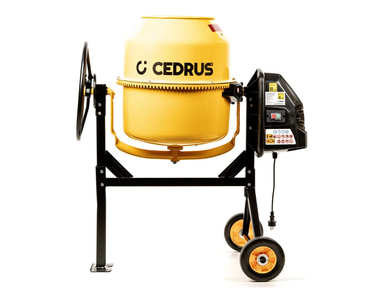 różne pojemności betoniarek budowlanych