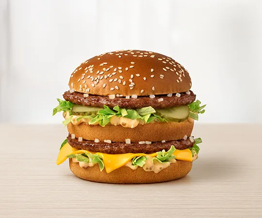 skład hamburgera McDonald's