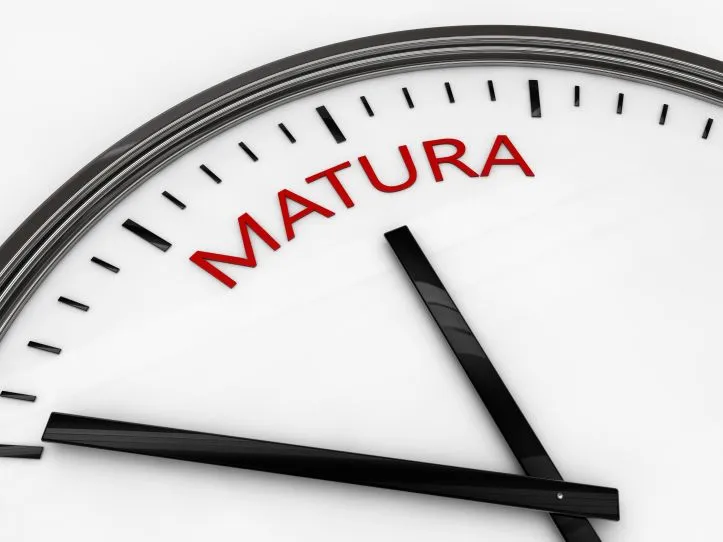 zegar egzamin matura arkusz