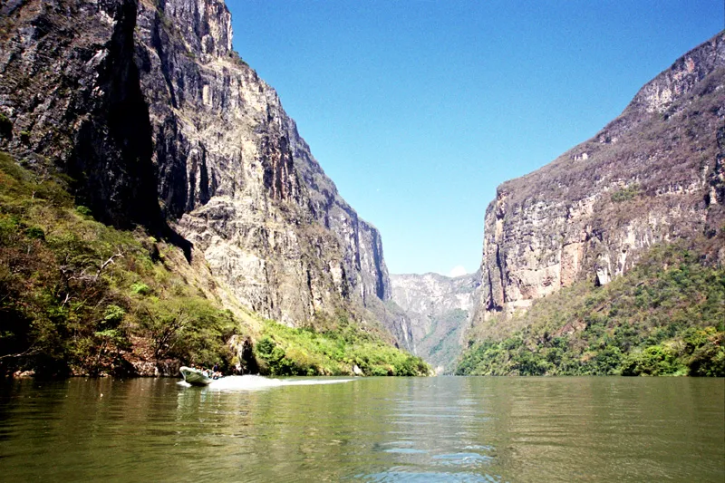 Kanion Sumidero rejs krokodyle