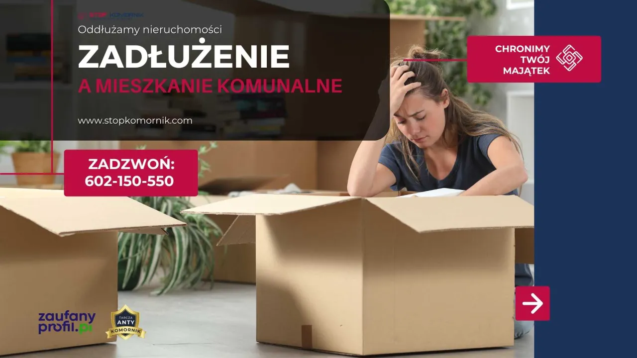 mieszkanie komunalne zadłużenie