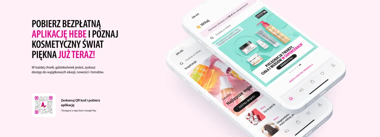 Aplikacja mobilna Hebe screenshot