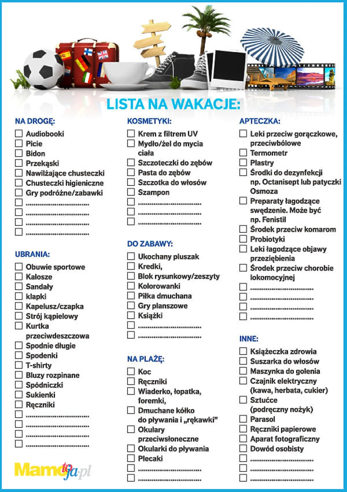 Zdjęcie Co zabrać na wakacje z dzieckiem do Grecji? Praktyczny poradnik dla rodziców