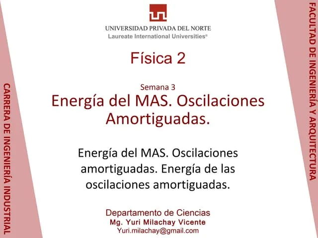 Zdjęcie Entiende las oscilaciones amortiguadas y su impacto en sistemas físicos