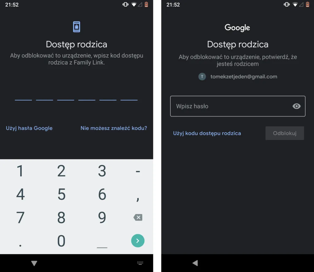 Zdjęcie Jak aplikacja blokuje dostęp do Google Play i chroni Twoje dziecko