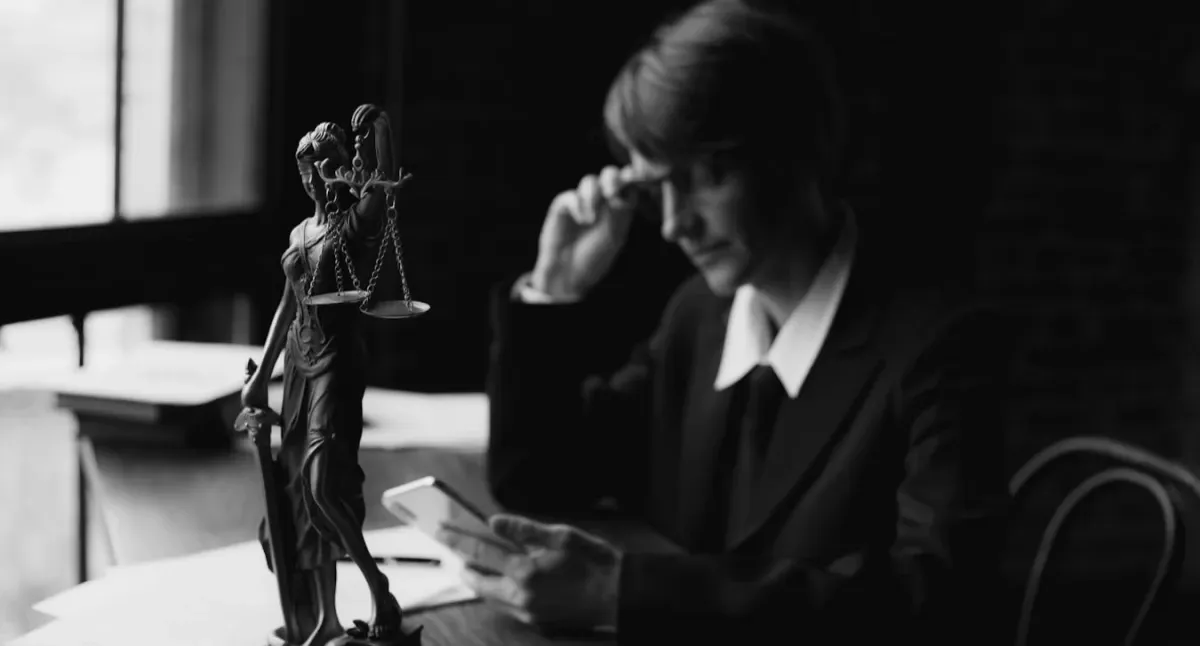 tłumacz przysięgły w sądzie podczas rozprawy