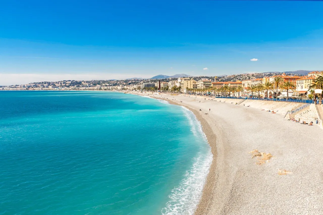 panoramica costa azzurra spiagge