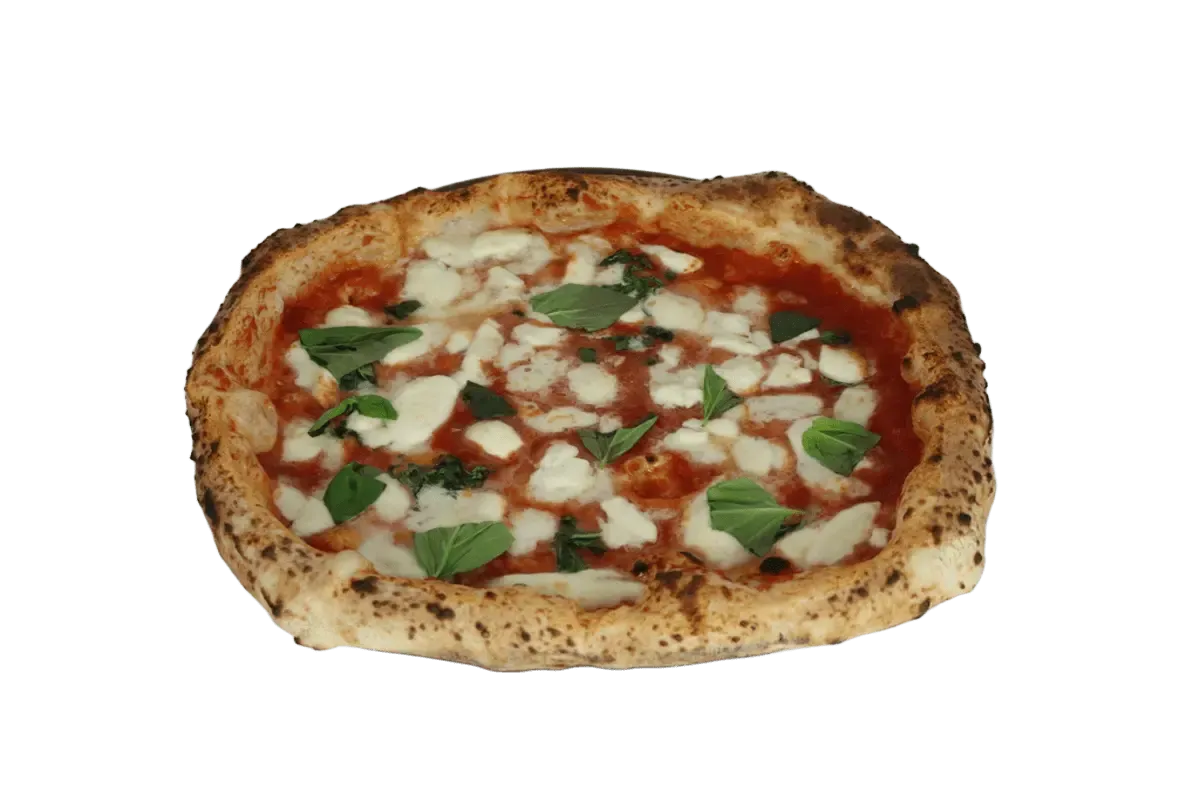pizza napolitana del restaurante La Bella Napoli Barcelona