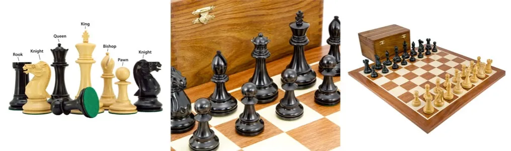 pełna szachownica z ustawionymi bierkami