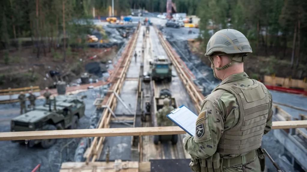 inżynier w wojsku na służbie, oficer inżynier wojskowy praca