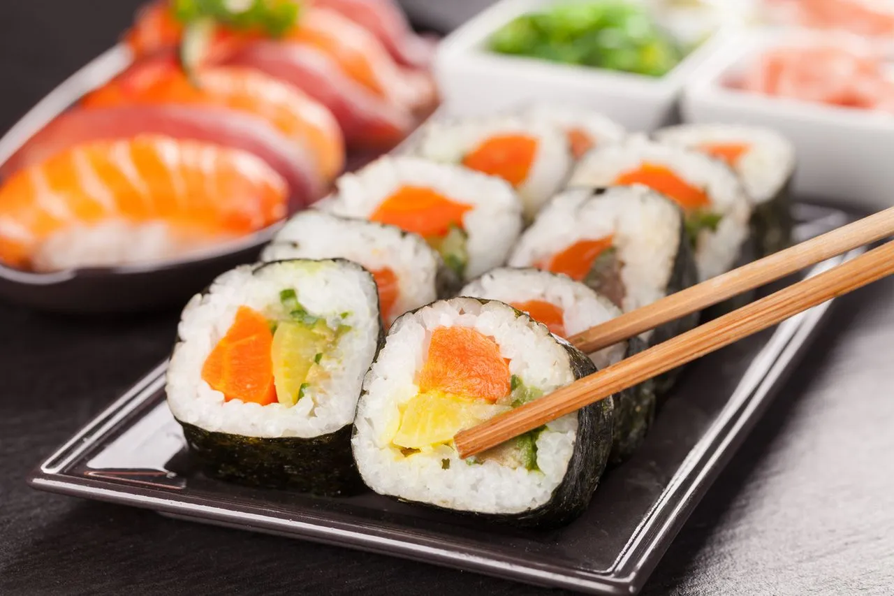 Składniki na ryż do sushi