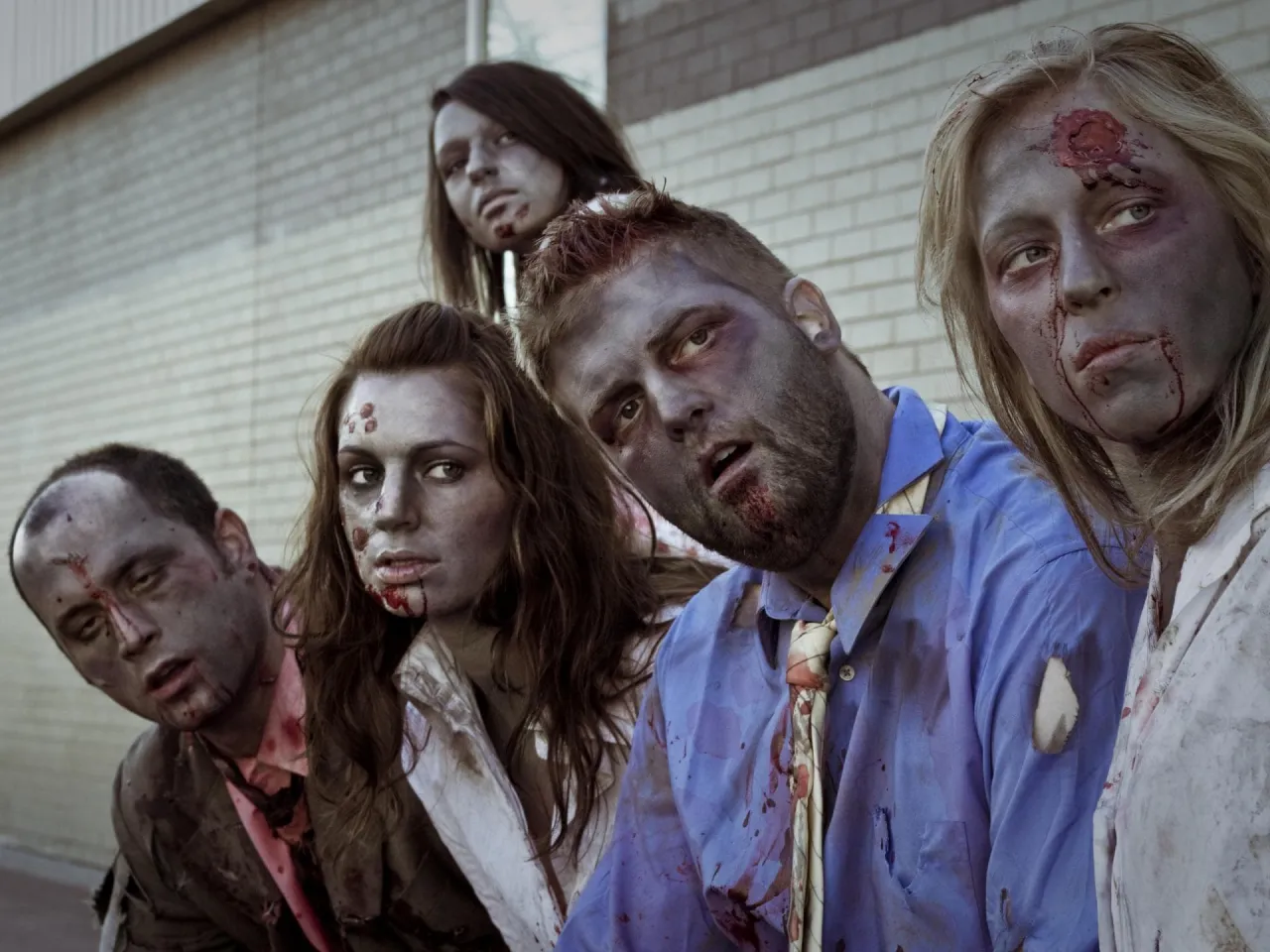 Halloween Make-up Ideen Männer Trends