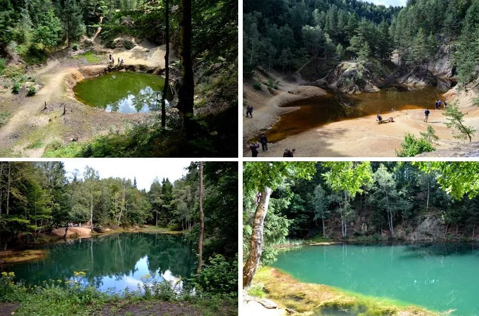 Kolorowe Jeziorka Rudawy Janowickie