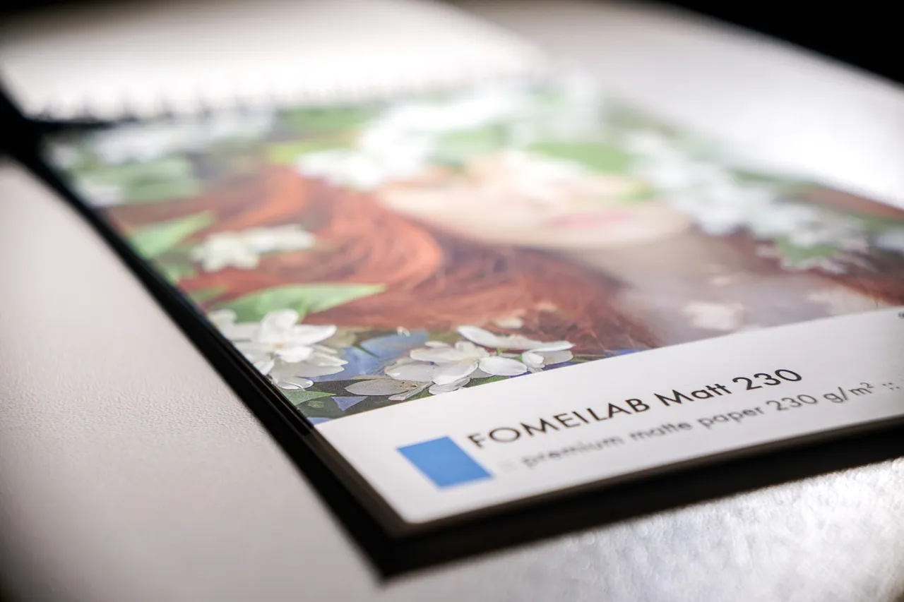 Por&oacute;wnanie papieru fotograficznego matowy błyszczący premium