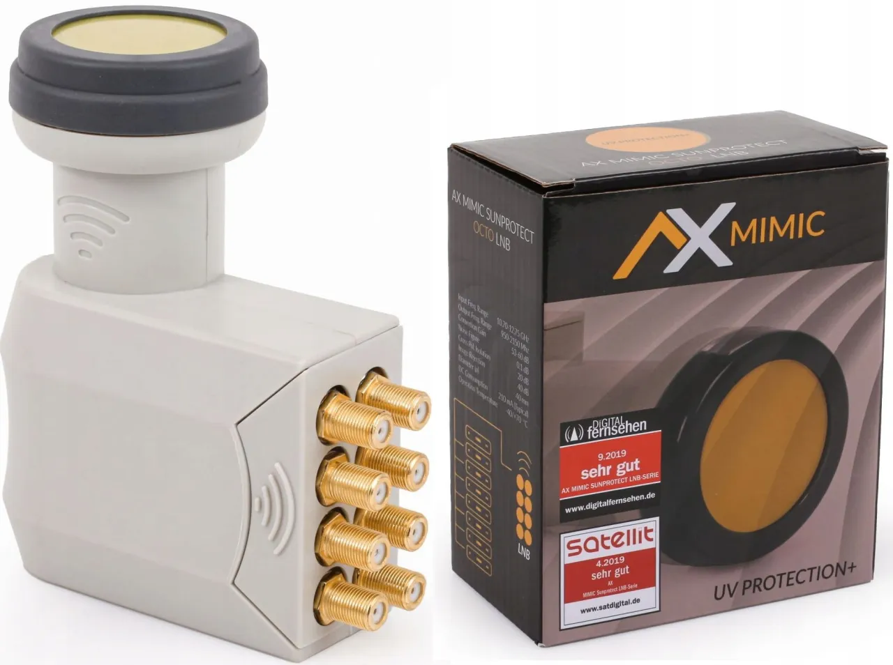 konwerter satelitarny 8 wyjść zastosowanie dom jednorodzinny