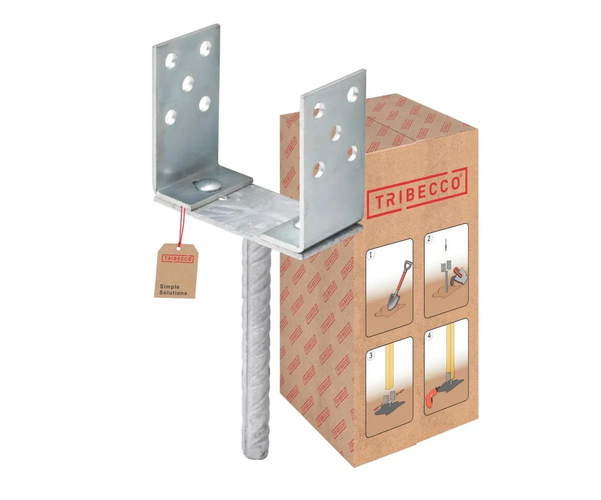 Kotwy regulowane do słupów i kotwy typu L