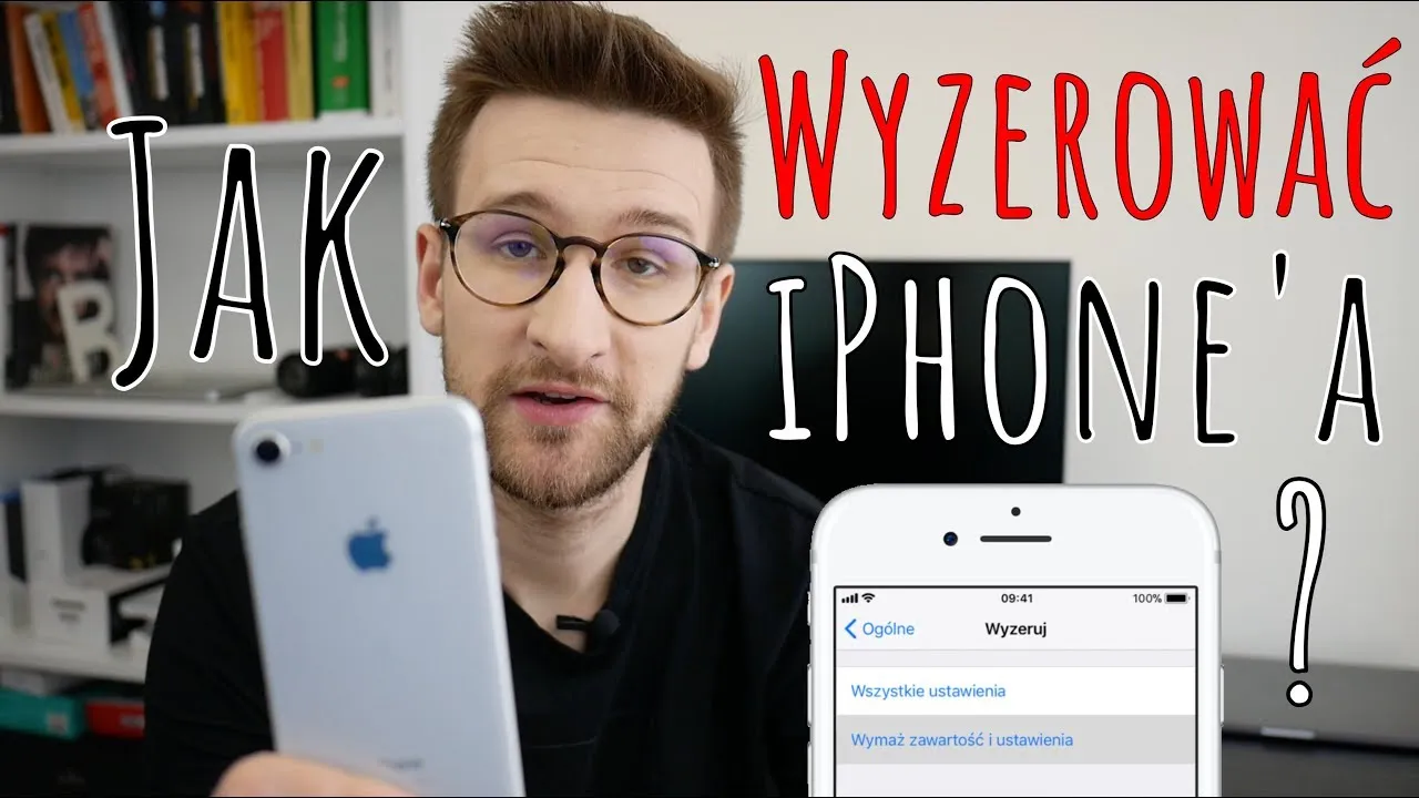 iPhone ustawienia ogólne transferuj lub wyzeruj